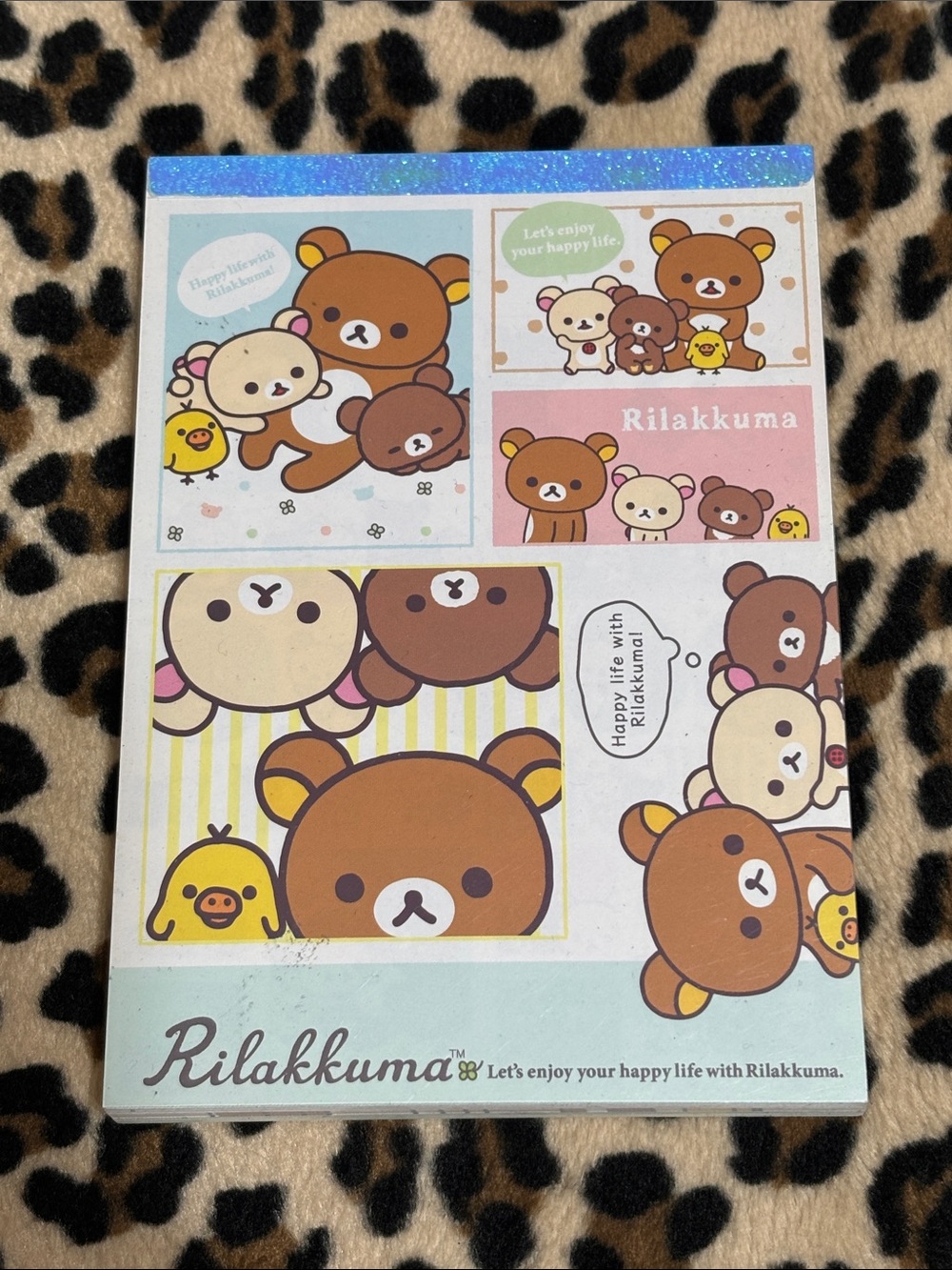 2017 RILAKKUMA 🐻 Memo Note Pad Stationary Stickers Bear Cute Kawaii Japan San-X